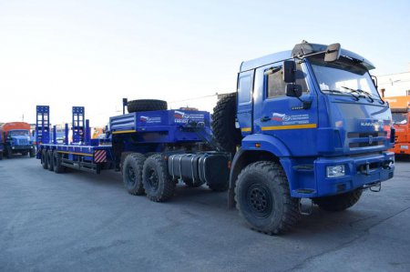 Полуприцеп тяжеловоз высокорамный ППТ-9177-70В3 (70 т.)