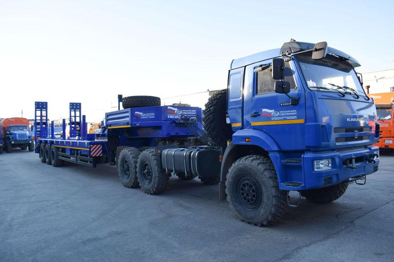 Полуприцеп тяжеловоз высокорамный ППТ-9177-70В3 (70 т.)