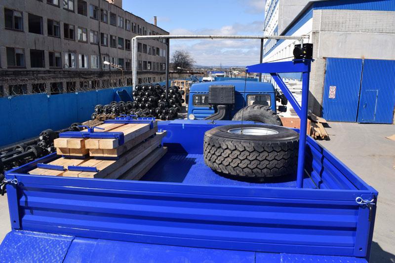 Полуприцеп тяжеловоз высокорамный ППТ-9176-006В4 (60 т.)