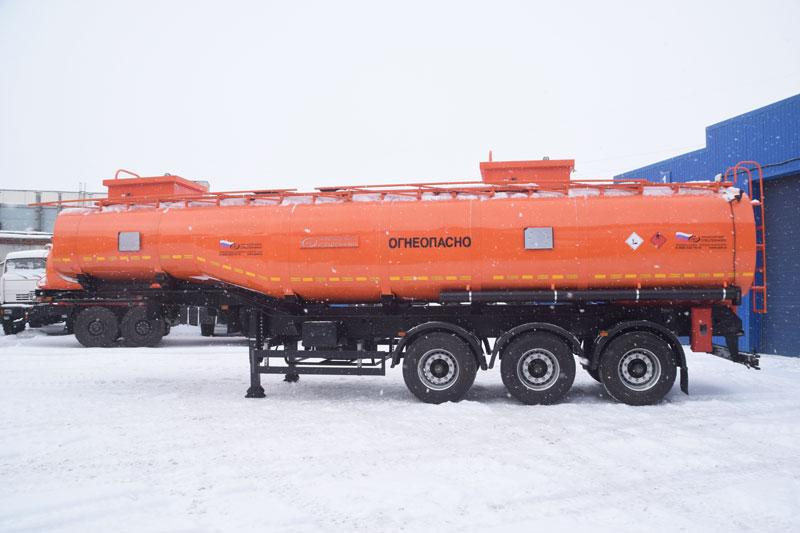 Полуприцеп-цистерна ППЦН-26 (001) для нефти (3-осный, переменное сечение)