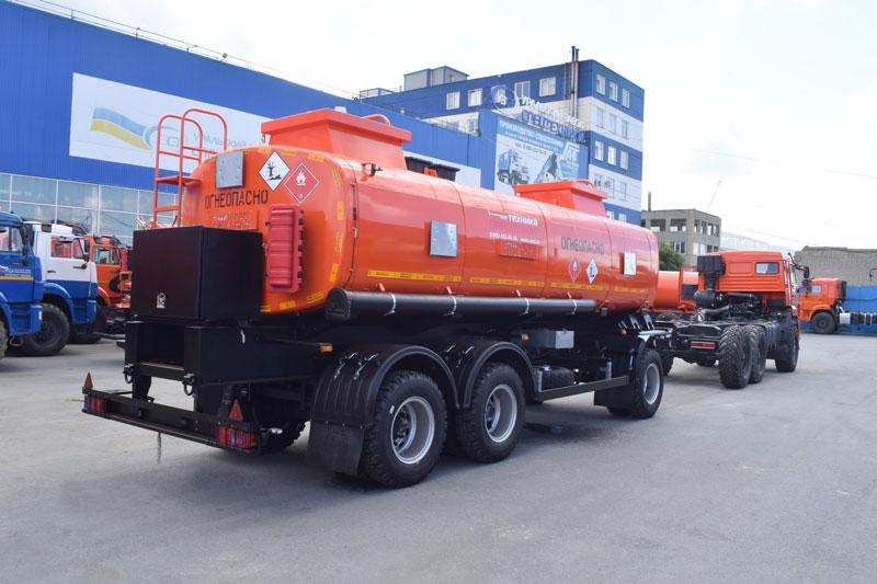 Прицеп-цистерна для ГСМ марки УЗСТ-ПЦ-20-002 (3 оси)