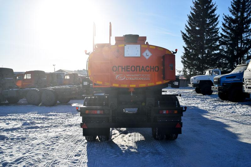 Прицеп-цистерна для ГСМ марки УЗСТ-ПЦ-15-002 (2 оси)