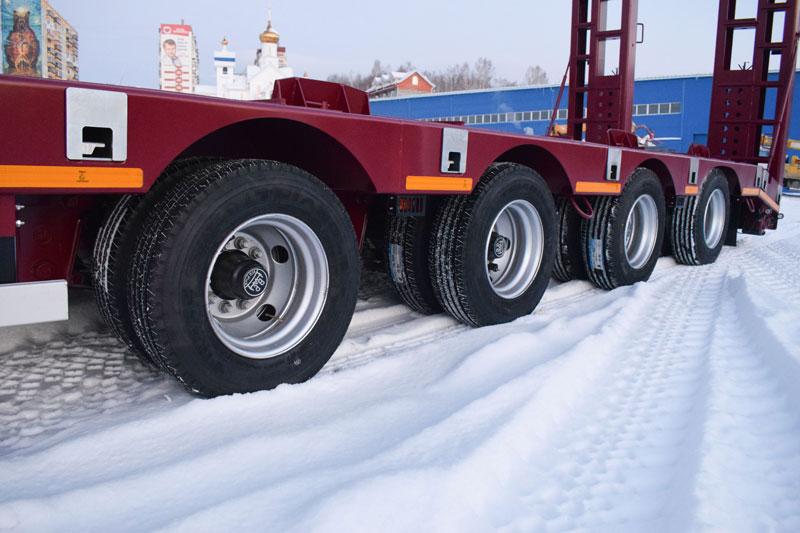 Полуприцеп тяжеловоз низкорамный ППТ-9176-010Н4 (56 т.)