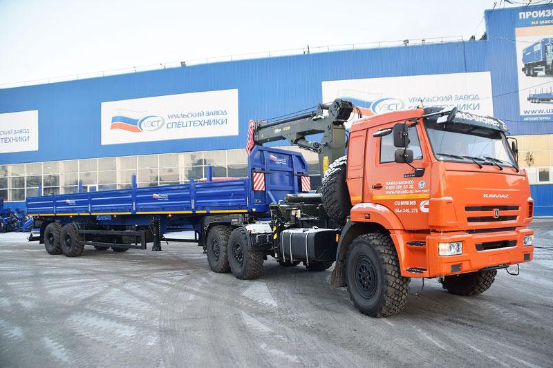 Бортовой полуприцеп ППБ-9180-007Б2 (22 т.)