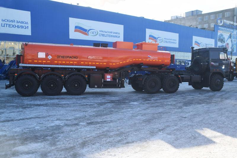 Полуприцеп-цистерна ППЦ-25 (001) для ГСМ (3-осный, переменное сечение)