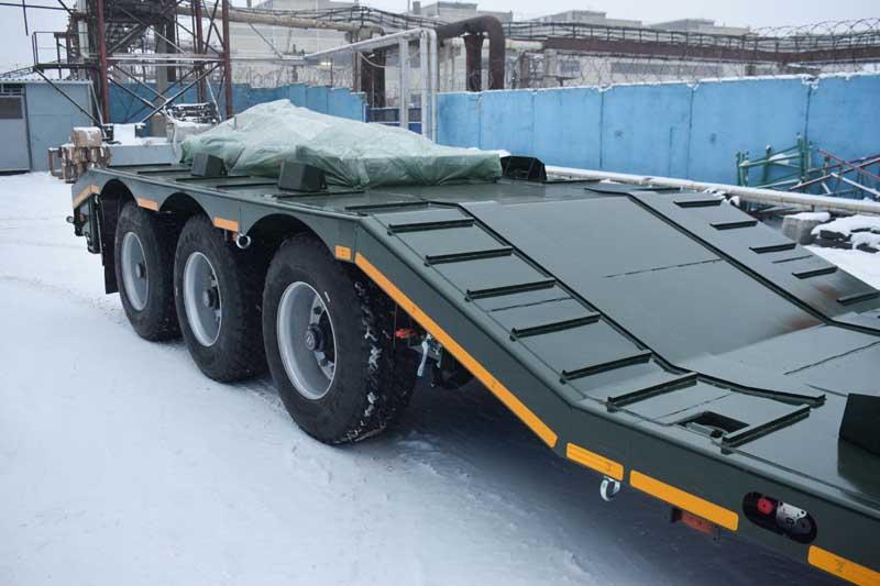 Полуприцеп тяжеловоз низкорамный ППТ-9177-019Н3-10 (40 т.)