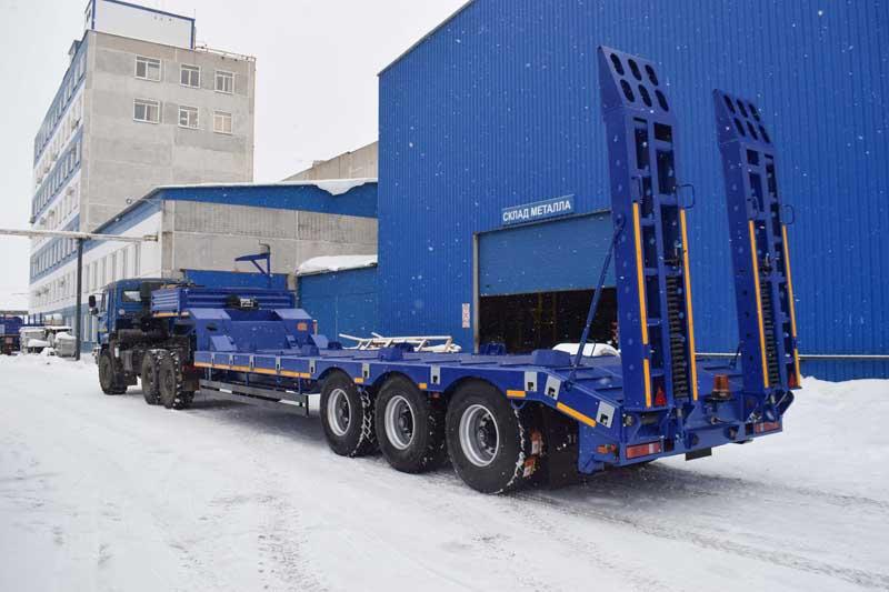 Полуприцеп тяжеловоз высокорамный ППТ-9177-42В3-10 (45 т.)