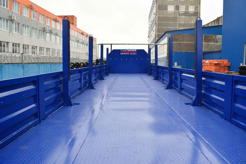 Полуприцеп-контейнеровоз 9180А-037Б2 (23,5 т.)
