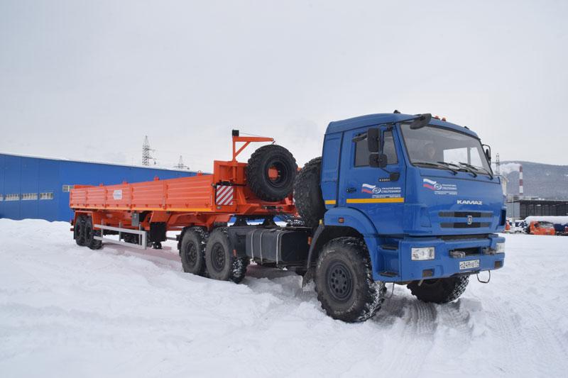 Полуприцеп-штанговоз 9180-031Б2 (20 т.)