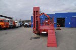 Полуприцеп тяжеловоз высокорамный ППТ-9177-201В3 (47 т.) с КМУ