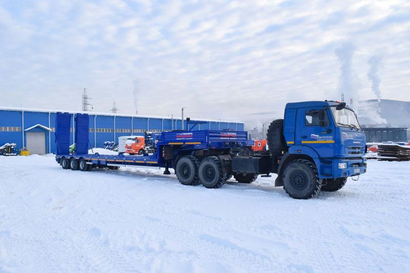 Полуприцеп тяжеловоз низкорамный ППТ-9177-024Н3 (40 т.)
