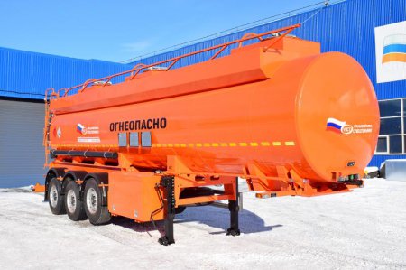 Полуприцеп-цистерна ППЦ-28 (003) для ГСМ (3-осный, прямое сечение круглой формы)
