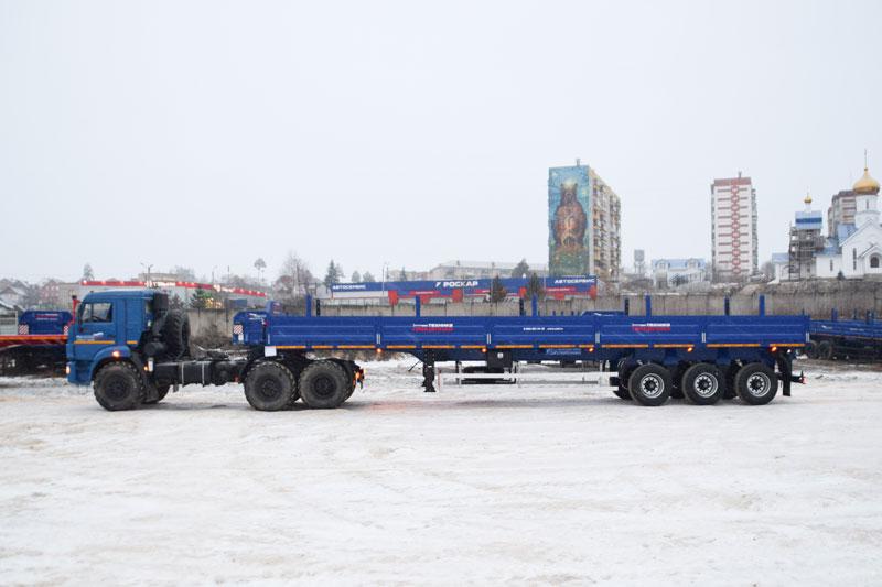Бортовой полуприцеп ППБ-9178-024Б3-40 (35,5 т.)