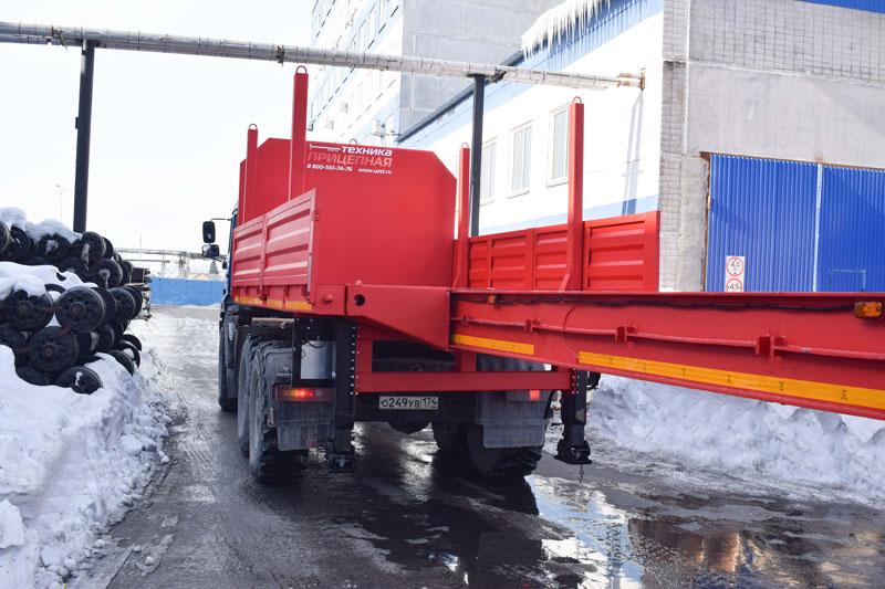 Бортовой полуприцеп телескопический ППБ-9178-001БР3 (30,7 т.)