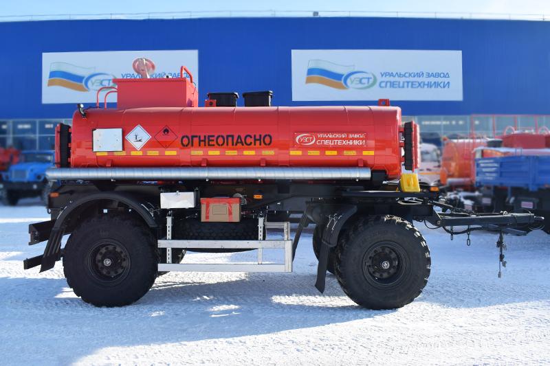 Прицеп-цистерна для ГСМ марки УЗСТ-ПЦ-10-004 (2 оси)