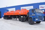 Полуприцеп-цистерна ППЦ-40 (009-10) для ГСМ (3-осный, прямое сечение)