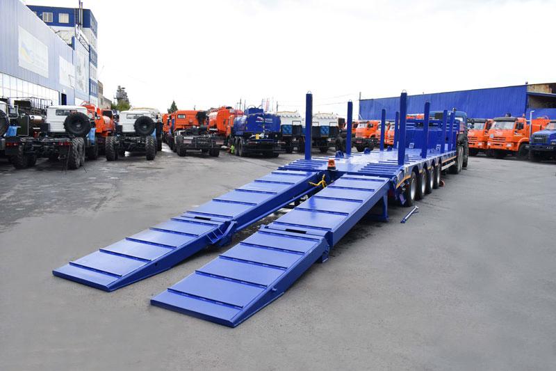 Полуприцеп тяжеловоз низкорамный ППТ-9176-003Н4 (51 т.)