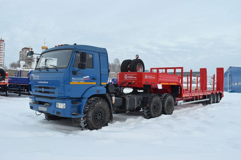 Полуприцеп тяжеловоз высокорамный ППТ-9177-051В3 (36 т.)
