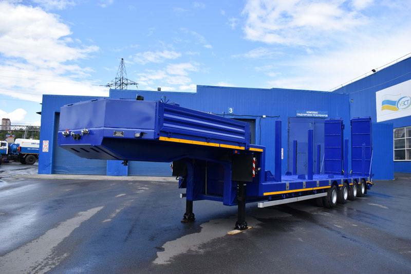 Полуприцеп тяжеловоз низкорамный ППТ-9176-003Н4 (51 т.)