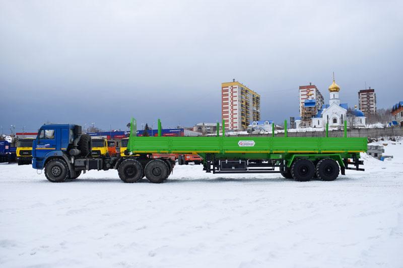 Бортовой полуприцеп ППБ-9180-028Б2 (22,2 т.)