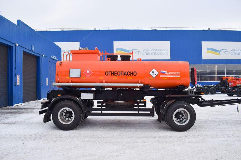 Прицеп-цистерна для ГСМ марки УЗСТ-ПЦ-11-004 (2 оси)