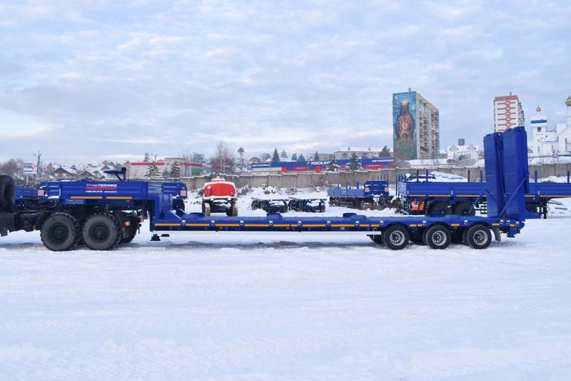 Полуприцеп тяжеловоз низкорамный ППТ-9177-024Н3 (40 т.)
