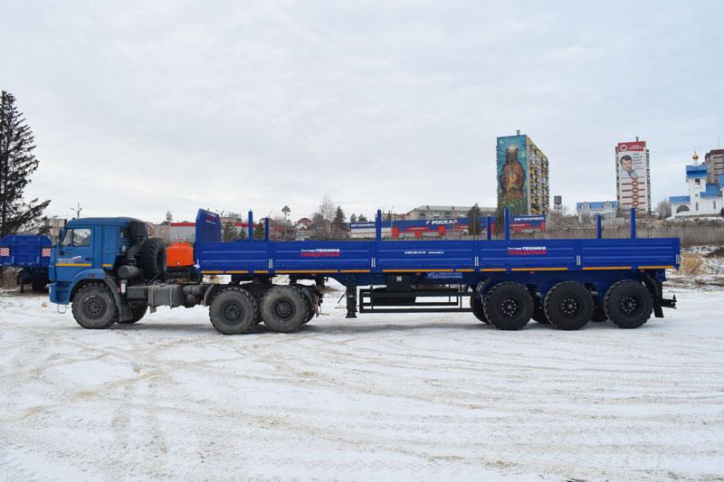 Бортовой полуприцеп ППБ-9178-027Б3-80 (30 т.)