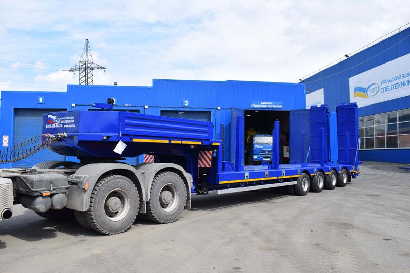 Полуприцеп тяжеловоз низкорамный ППТ-9176-002Н4 (51 т.)