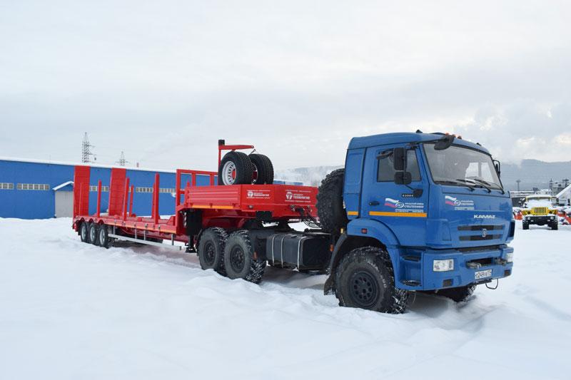 Полуприцеп тяжеловоз высокорамный ППТ-9177-051В3 (36 т.)
