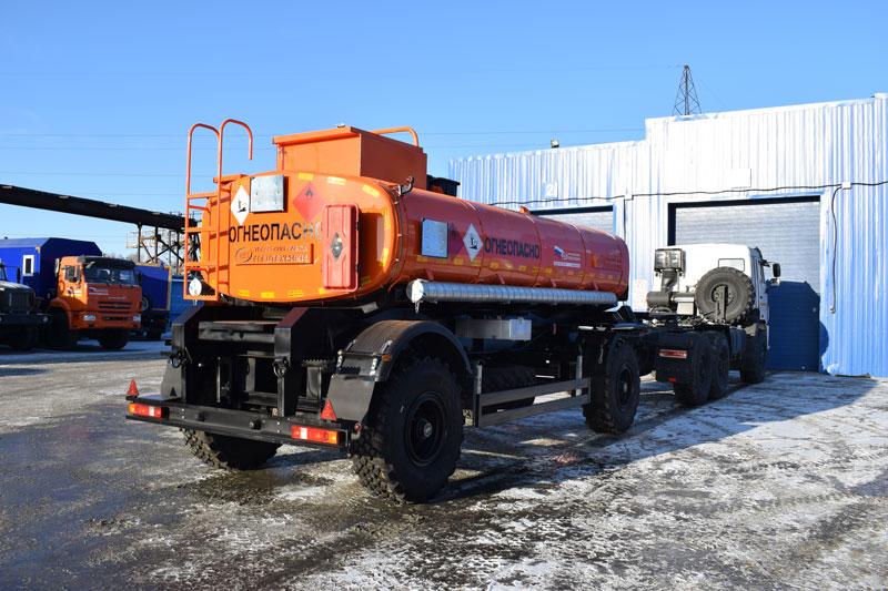 Прицеп-цистерна для ГСМ марки УЗСТ-ПЦ-12-003 (2 оси)