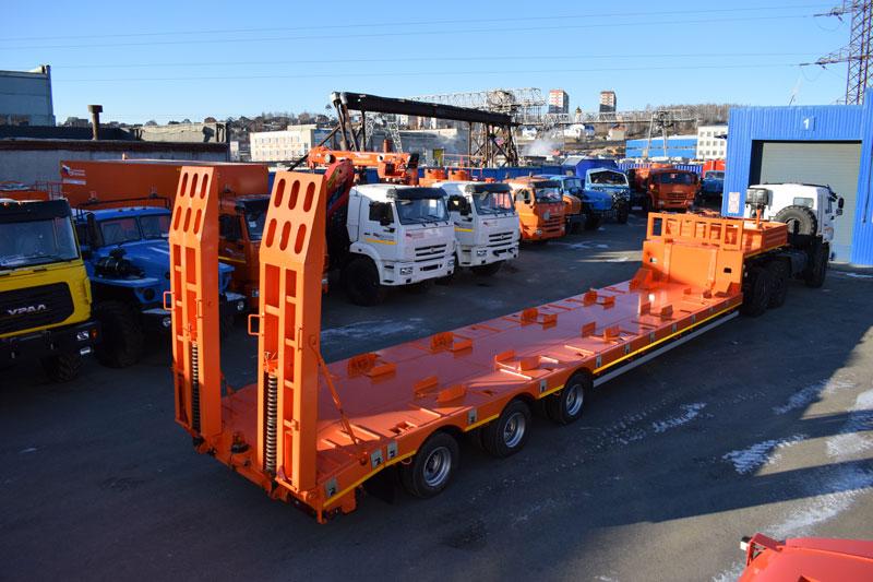 Полуприцеп тяжеловоз низкорамный ППТ-9177-009Н3 (45 т.)