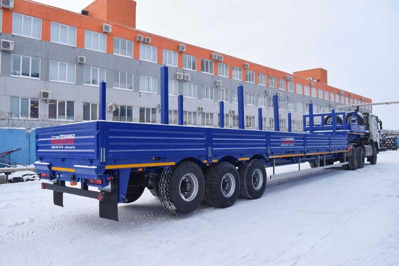 Полуприцеп тяжеловоз высокорамный ППТ-9177-059В3 (50 т.)