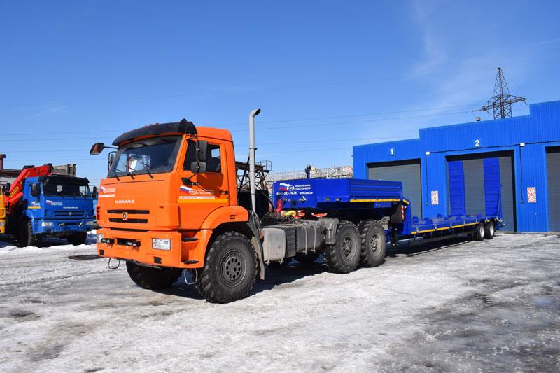 Полуприцеп тяжеловоз низкорамный ППТ-9179-002Н2 (24 т.)