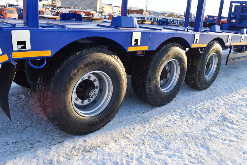 Полуприцеп тяжеловоз высокорамный ППТ-9177-46В3 (47 т.)
