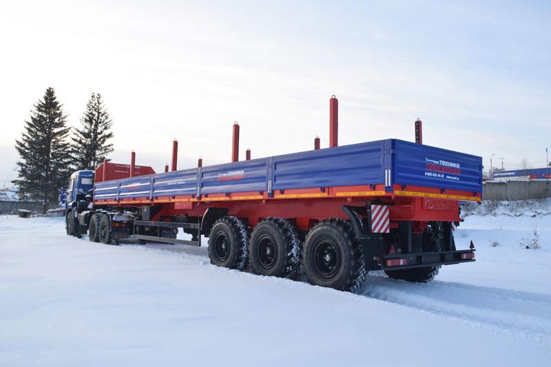 Бортовой полуприцеп ППБ-9178-032Б3-40 (35,5 т.)