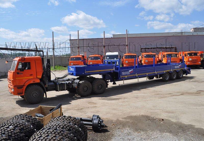 Полуприцеп тяжеловоз высокорамный ППТ-9177-01В3 (31 т.)