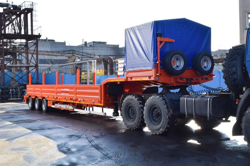 Полуприцеп тяжеловоз телескопический ППТ-9177-001НР3 (53,5 т.)
