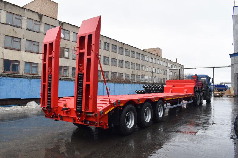 Полуприцеп тяжеловоз высокорамный ППТ-9177-15В3-20 (35,5 т.)