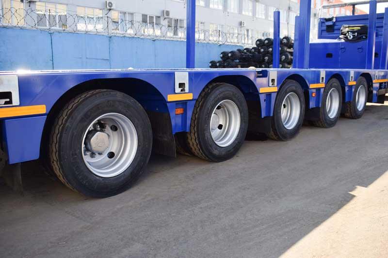 Полуприцеп тяжеловоз телескопический ППТ-001НР5 (60 т.)