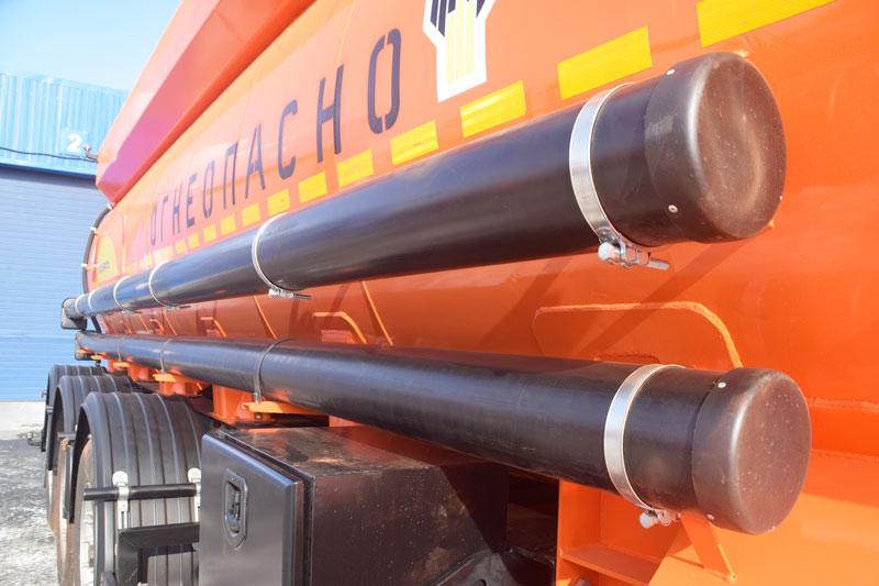 Полуприцеп-цистерна ППЦ-30 (007) для ГСМ (3-осный, переменное сечение круглой формы)