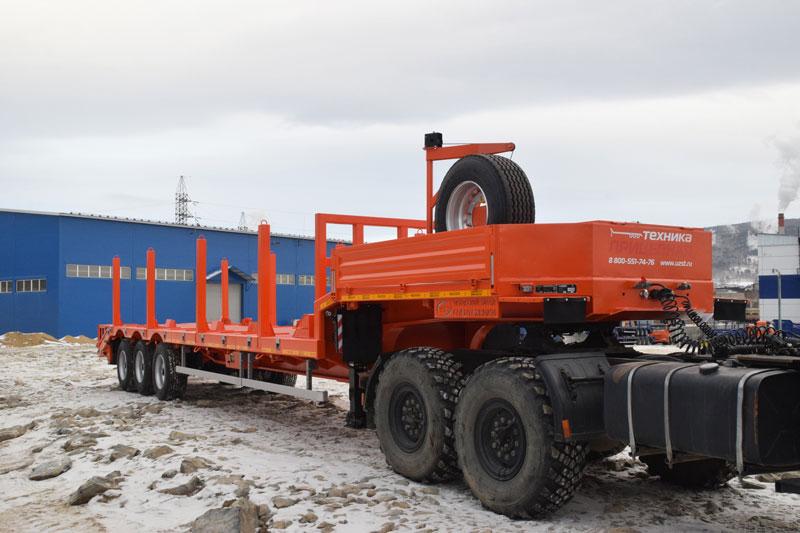 Полуприцеп тяжеловоз высокорамный ППТ-9177-050В3 (36 т.)
