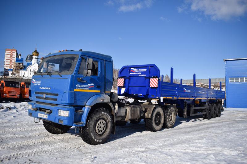 Бортовой полуприцеп ППБ-9178-018Б3-80 (35,5 т.)