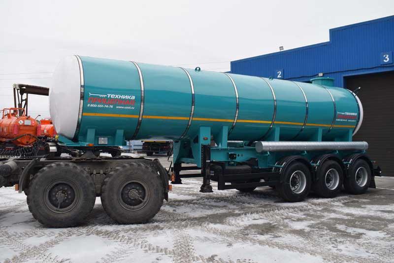 Полуприцеп-цистерна ППЦТ-18 (002) для техводы (3-осный, прямое сечение)