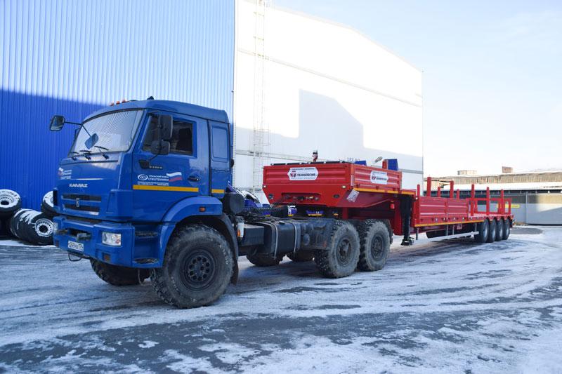 Полуприцеп тяжеловоз высокорамный ППТ-9176-003В4 (36 т.)