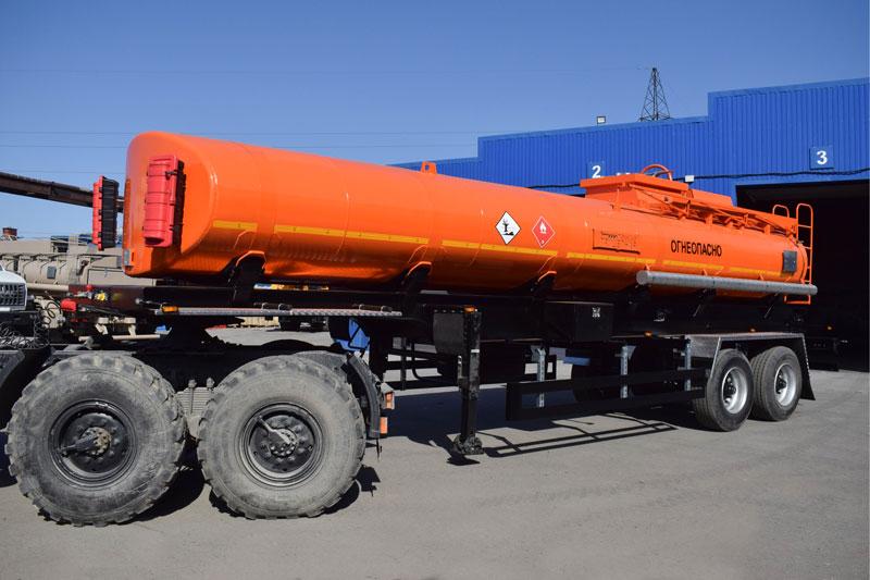 Полуприцеп-цистерна ППЦН-20 (003) для нефти (2-осный, прямое сечение)