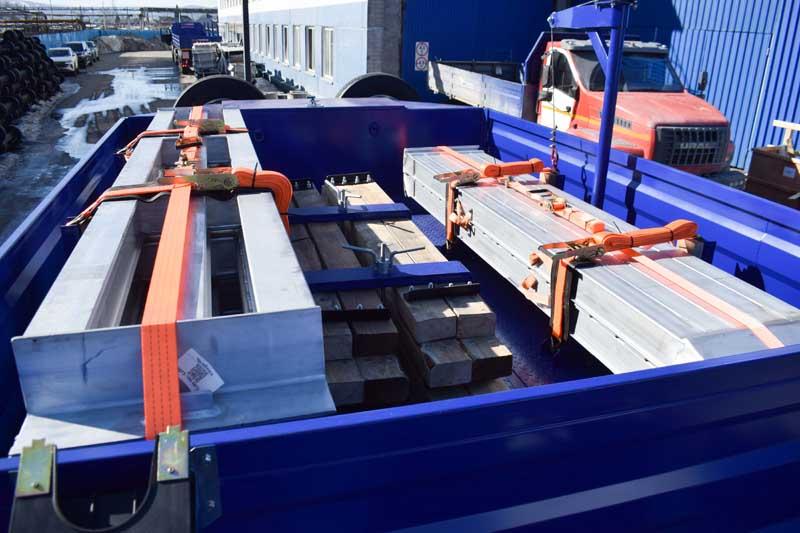 Полуприцеп тяжеловоз телескопический ППТ-001НР5 (60 т.)