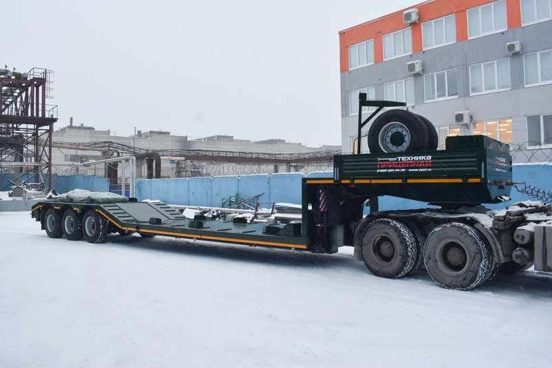 Полуприцеп тяжеловоз низкорамный ППТ-9177-019Н3-10 (40 т.)