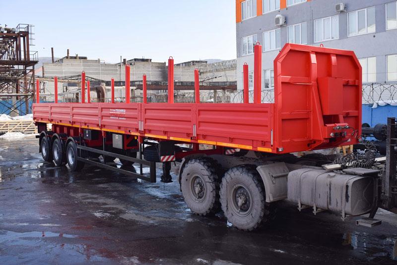 Бортовой полуприцеп телескопический ППБ-9178-001БР3 (30,7 т.)