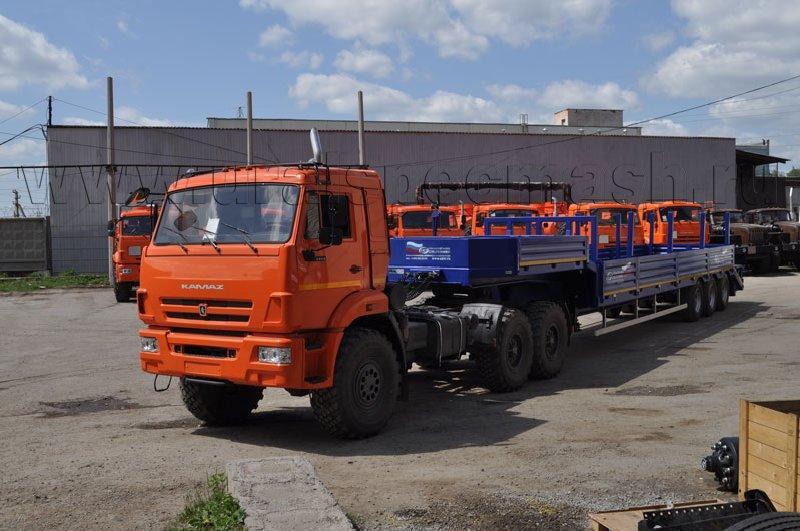 Полуприцеп тяжеловоз высокорамный ППТ-9177-01В3 (31 т.)