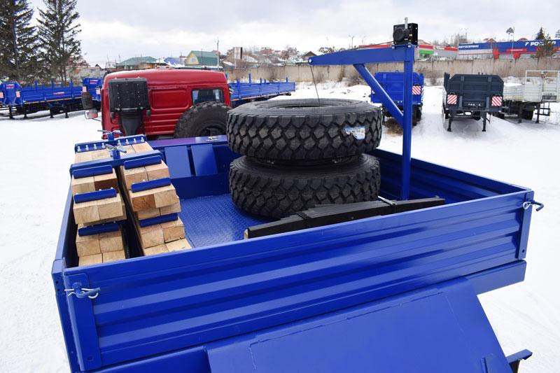Полуприцеп тяжеловоз высокорамный ППТ-9177-71В3 (70 т.)